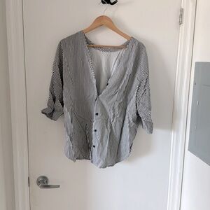 Vetta Boyfriend convertible shirt